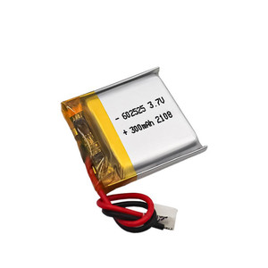 Batterie au lithium polymère 602525 3.7V 300mAh 062525 Batterie Li-polymère rechargeable - Product Image 3