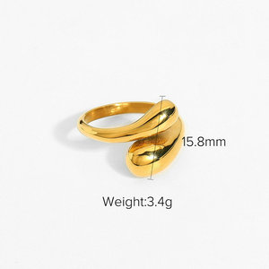 2026 Platinum Plated Stainless Steel Vintage ZIRCON <b>Chunky</b> Waterproof Hypoallergenic Women's <b>Rings</b> Handcrafted Engagement - Product Image 1