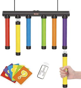 Jeu de bâtons réflexes multicolores avec télécommande à 3 vitesses pour la coordination œil-main et l'amélioration du temps de réaction, amusant pour les adultes et les enfants - Product Image 1