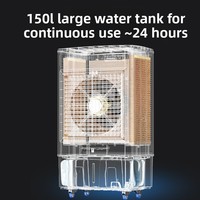 Enfriador de Aire Evaporativo Comercial de Bajo Ruido y Ahorro de Energía para Europa, Enfriamiento Indirecto Sin Compresor, CE ISO OEM