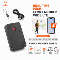 Rastreador GPS Inalámbrico Traccar GT06 con Protocolo de Alerta en Tiempo Real, Amplio Rango LTE B1 B2 B3 B4 B5 B7 B8 B28 B66, Localizador de Familiares