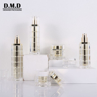 Design unique 15ml 30gr 50 ml 100ml Emballage carré vide de luxe personnalisé pour produits de soins de la peau