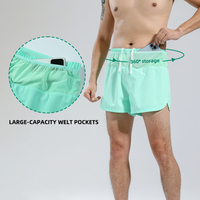 Vêtements de gymnastique Shorts de course pour hommes Shorts d'entraînement légers et respirants pour marathon de sport