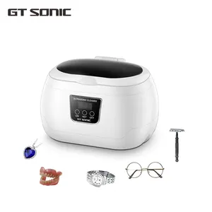 GT SONIC 600ml ultrasonic cleaner cleaning for denture jewelry ring glasses watch toothbrush shaver
