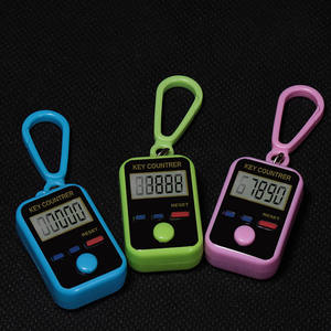 Contador de llaveros electrónico Fujian de plástico con capacidad para 999999 conteos, alimentado por batería, contador manual de anillos para uso diario - Product Image 5