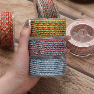 Cuerda Ruyi de Colores Tejida a Mano, Tamaño Pequeño, Resistente al Desgaste, para Collares, Pulseras, Manualidades y Suministros de Bricolaje - Product Image 4