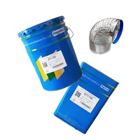 Adhésif polyuréthane bicomposant à base de solvant pour substrats composites, pour l'emballage et la laminage