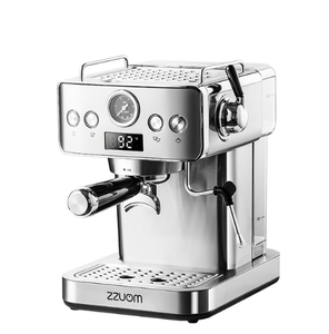 Cafetera Eléctrica Semiautomática Pequeña <span class=keywords><strong>para</strong></span> Uso Doméstico, con Vaporizador de Leche, de Acero Inoxidable, <span class=keywords><strong>para</strong></span> Hogar y Oficina, 3-5 Tazas, 1150W - Product Image 3