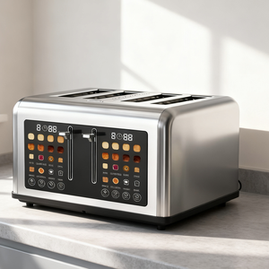 <span class=keywords><strong>Tostadora</strong></span> LCD Máquina <span class=keywords><strong>de</strong></span> desayuno <span class=keywords><strong>Tostadora</strong></span> automática - Product Image 6