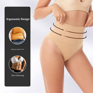 Aofit Shapewear a vita alta da donna con controllo della pancia, modellante <span class=keywords><strong>senza</strong></span> cuciture, compressivo, per snellire la vita, mutandine morbide e traspiranti - Product Image 1