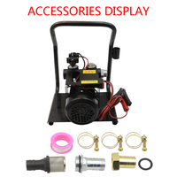 Pompe de transfert de carburant diesel 550W 12V 24V avec moteur DC pour réservoir de stockage de carburant avec support OEM