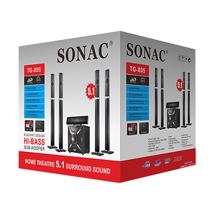 ระบบโฮมเธียเตอร์ <span class=keywords><strong>SONAC</strong></span> TG-X05 ระบบเสียงเซอร์ราวด์รอบทิศทาง 5.1 - Product Image 6