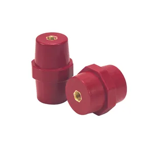 Hochfester Sammel schienen isolator Unterstützung Roter SM-20 SM-25 SM-30 SM-35 SM-40 SM-51 SM-76 Polyester-Abstands isolatoren