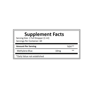 OEM/ODM |   Prix d'usine Gouttes de bleu de méthylène pour la santé du cerveau, Complément alimentaire humain My-Blue Supplements - Product Image 4