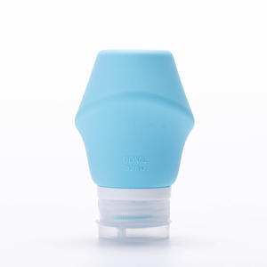 Bouteille en plastique de silicone légère de conception de cri de soleil de logo personnalisé bouteille souple de transport de taille de voyage réutilisable prix usine nouveau - Product Image 2