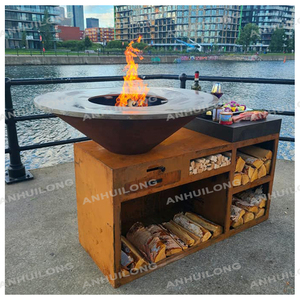 Parrilla para <span class=keywords><strong>barbacoa</strong></span> 3 en 1, parrilla para ahumar con <span class=keywords><strong>ruedas</strong></span> - Product Image 6