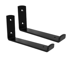 Braket rak logam, braket L tugas berat untuk rak mengambang untuk rumah - Product Image 1