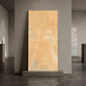 Azulejos de Porcelana Pulida Brillante Honey Onyx 800x1600mm para Piso y Pared, Diseño Cerámico de Alto Brillo, Venta al Por Mayor - Product Image 3