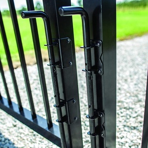 HILLMASTER Boulon de canne pour porte à tige de chute, matériel robuste pour porte, <span class=keywords><strong>loquet</strong></span> de <span class=keywords><strong>sol</strong></span> pour clôtures en bois - Product Image 3