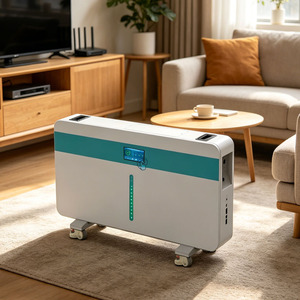Akıllı UPS Yedekli Lifepo4 Pil Paketi 51.2V 420Ah Güneş Enerjisi Depolama Derin Deşarjlı Akü Tekerlekli - Product Image 5