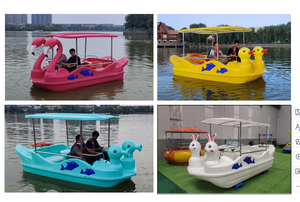 Bateau à pédales en polyéthylène Flamingo 4 personnes pour les loisirs dans <span class=keywords><strong>le</strong></span> lac - Product Image 6