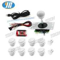 Kit de manette de jeu d'arcade USB avec carte de contrôle sans latence pour Raspberry Pi, PC360, Android – Équipement de divertissement
