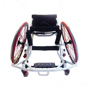 Fauteuil roulant de basketball de compétition professionnel - Largeur de siège personnalisée |   Certifié CE et roues Spinergy - Product Image 2