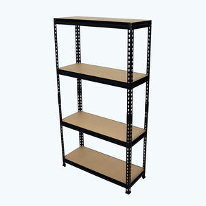 חובה כבדה רב תכליתי אחסון שכבת אבקת מצופה מתכת מיסוך תעשייתי מדפים מחסן מדפים מדף - Product Image 1