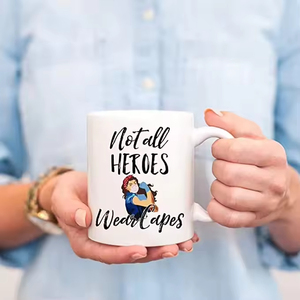 Bán Buôn Trắng Gốm Cốc Cà Phê Nhà Cung Cấp Thăng Hoa <span class=keywords><strong>Mug</strong></span> 11Oz Chất Lượng Cao Bắc Âu Mô Hình Đơn Giản Phong Cách Hiện Đại Tái Sử Dụng Thực Phẩm - Product Image 4