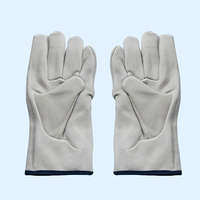 Coupe De peau De Chèvre Gants En Cuir pour Moto Jardin Gants de Conducteur