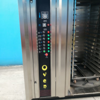 Nueva Horno Comercial Grande de Aire Caliente Darepa, Carro de Horno Turco para Pan, Máquina Rotatoria de Horneado para Necesidades de Horneado Localizado, Portátil de Acero Inoxidable