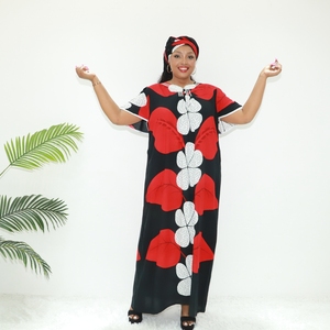 Vêtements islamiques <span class=keywords><strong>robe</strong></span> <span class=keywords><strong>boubou</strong></span> femmes en <span class=keywords><strong>pagne</strong></span> KT736-602FY Togo vêtements Dera - Product Image 2