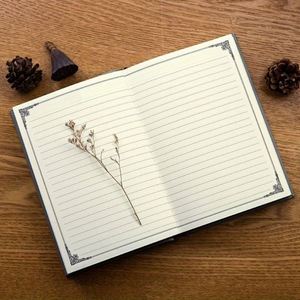 Sample 80 Sheets GSM Mini A5/<b>A6</b> Leather Inner Lining <b>Diary</b> Sewing Thread Glue Binding Deluxe Edition Customizable Inner Pages - Product Image 3