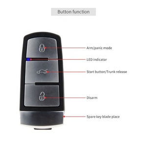 Easyguard Ec002-v0 PKE Engine Start Stop System Remote Start <b>Car</b> Alarm <b>Car</b> System NFC Lock Unlock - Product Image 1