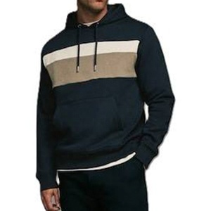 Nouveau design, sweat à capuche décontracté et élégant pour hommes, pull-over respirant, pull à capuche à la mode au meilleur prix pour hommes, block colour, vente en gros - Product Image 2