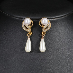 Collar de perlas clásico de alta calidad, conjunto de joyería Vintage, chapado en oro, fabricante de joyería de lujo, gran oferta - Product Image 4
