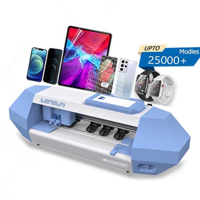 Lensun Intelligent Tablets Mobile Phone Film Screen Protector Cutting Machine Nano Smartphone TPU Film Laser Cutting Machine