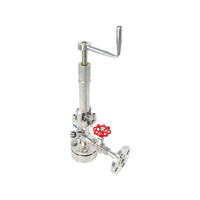 Katup Pengambilan Sampel Gas, Tahan Korosi, Pengambilan Sampel Gas Suhu Tinggi & Tekanan Tinggi, Pengambilan Sampel Tipe Bulb, Dengan Katup Pembersih, Pembersihan Nitrogen
