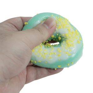 Juguetes Blandos en Forma de Donut de Alta Calidad, de Rebote Lento, Juguetes de Comida para Apretar, Ecológicos, de TPR, para Bromas, Antiestrés y Descompresión - Product Image 4