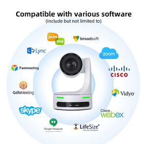 2024 Ventas calientes NDI HX Ptz <span class=keywords><strong>Camara</strong></span> 12x 20x 30x Zoom óptico HDM1 SDI USB3.0 Transmisión en vivo Video Conferencia Profesional Ptz Cámara - Product Image 4