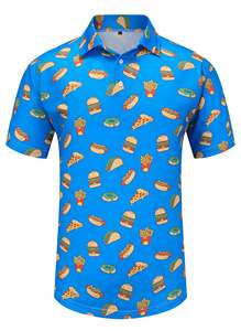 OEM logotipo personalizado de secado rápido de alta calidad de golf impreso pulóver Polo de punto Polo para los hombres - Product Image 3