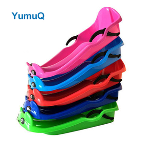 YumuQ Offre Spéciale cadeau de noël poids en cours d'exécution neige traîneau en <span class=keywords><strong>plastique</strong></span> traîneau avec <span class=keywords><strong>frein</strong></span> pour les enfants - Product Image 5