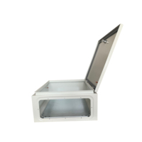 Boîtier électronique en acier étanche IP66 pour extérieur, boîtier de distribution électrique en métal, boîtier de contrôle, instruments électroniques