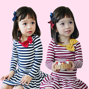 เดรสสั้นขายส่ง ชุดเดรสลำลองแขนยาวสำหรับเด็กผู้หญิงรุ่นล่าสุด สีแดง จากซัพพลายเออร์จีน - Product Image 6