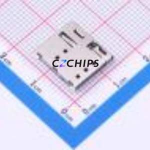 NANO-113 SIM Card Connector SMD,P=1.27mm Connector Self-Return Type Nano SIM Card Card Holder 1.25mm - Product Image 1