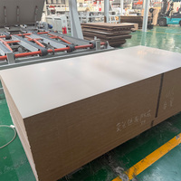 Panneau MDF mélaminé stratifié imperméable de haute qualité, panneau de particules norme E1, placage bois, écologique, moderne