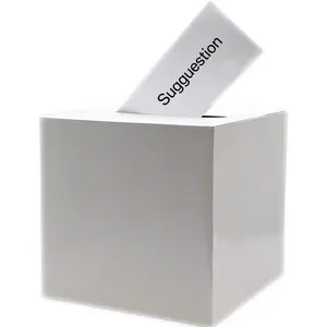 Boîte à suggestions urnes en papier pour les élections générales en Afrique du Sud