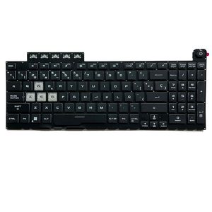 Trắng máy tính xách tay bàn phím cho Asus tuf fx505 fx505d fx506 chúng tôi Backlit chơi game Bàn phím loạt - Product Image 2