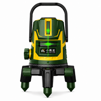 Niveau laser rotatif industriel autonivelant 2 lignes vert pour la construction, précision 0,2 mm/m, 3 axes