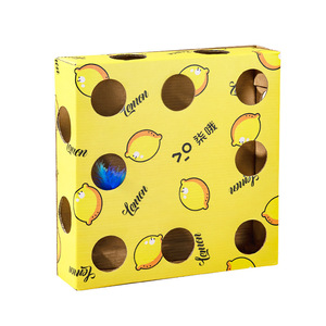 Qio <b>Cat</b> <b>Toy</b> Set Fruit Pattern Mini Whack A Mole <b>Interactive</b> Boredom Buster 300g Pet Plaything - Product Image 1